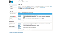 Desktop Screenshot of api.bart.gov